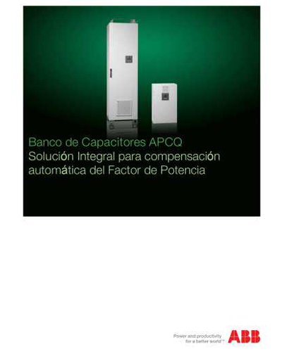 Banco de capacitores APCQ
